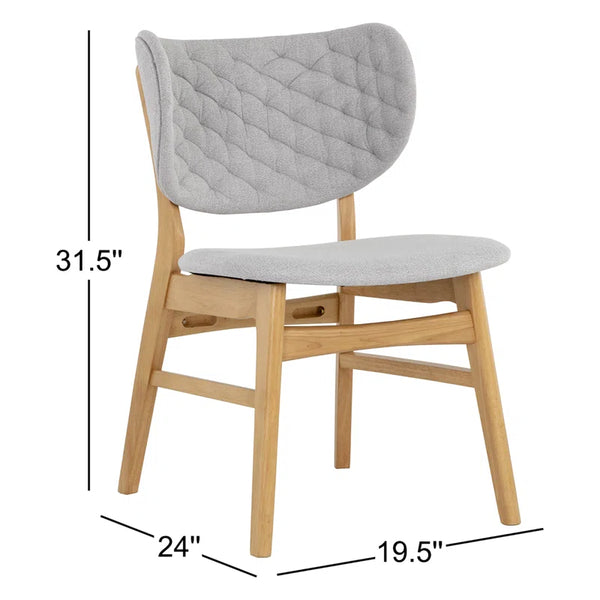 Petra Dining Chair in Natural Finish