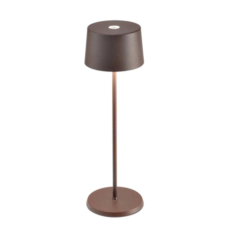 Olivia Table Lamp, Rust