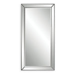 Lytton Mirror, Black, 24"W x 48"H x 1"D