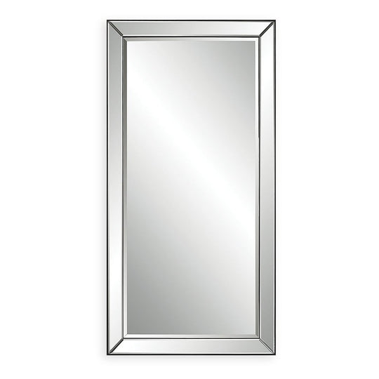 Lytton Mirror, Black, 24"W x 48"H x 1"D