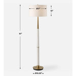 Faro Floor Lamp, 61"H