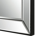 Lytton Mirror, Black, 24"W x 48"H x 1"D