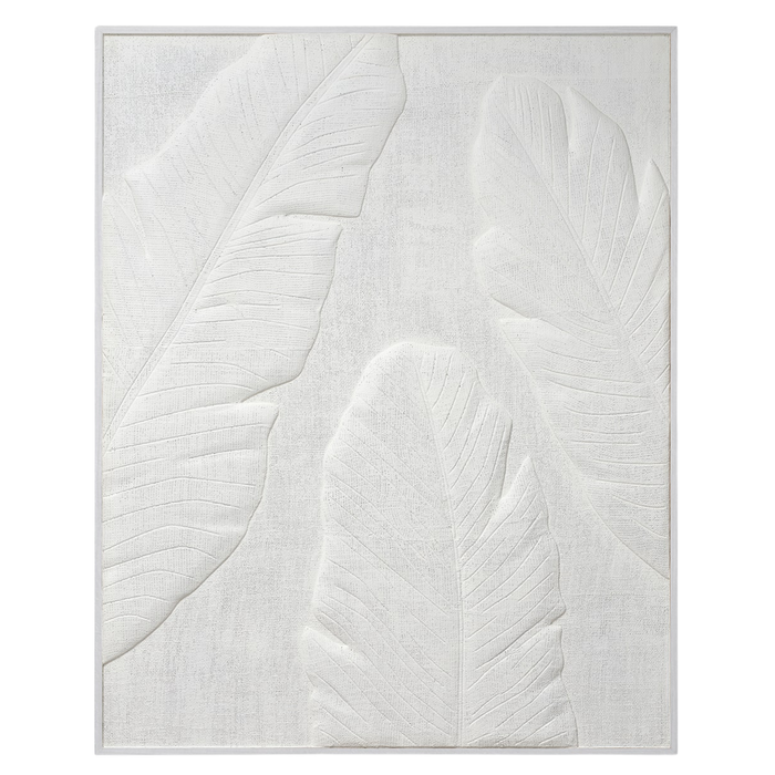 Arber II Wall Art, White, 40" x 50"