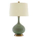 Cait Green Table Lamp, 29.75"H
