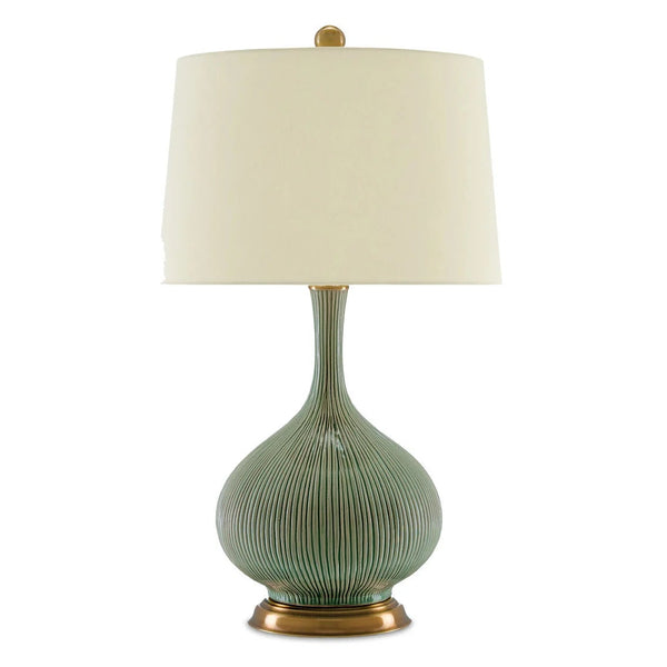 Cait Green Table Lamp, 29.75"H