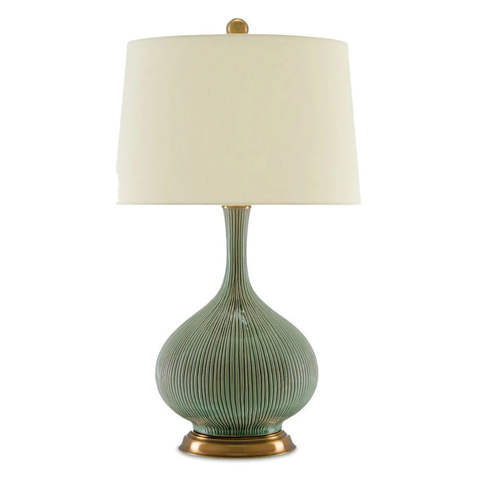 Cait Green Table Lamp, 29.75"H