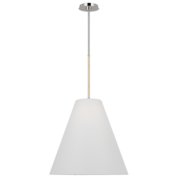 Remy Large Pendant, Polished Nickel