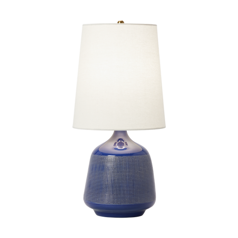 Ornella Small Table Lamp, Blue Celadon