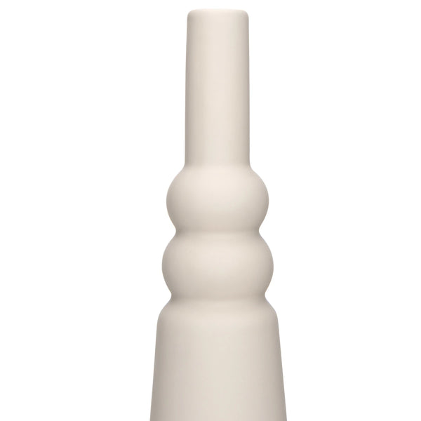 Stoneware Vase, Cream
