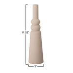 Stoneware Vase, Cream