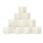 Marble Stairstep Bookends, Set of 2