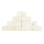 Marble Stairstep Bookends, Set of 2