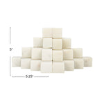 Marble Stairstep Bookends, Set of 2