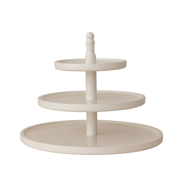 3-Tier Display Stand - White