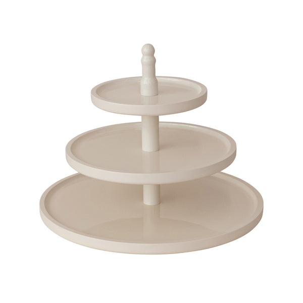 3-Tier Display Stand - White
