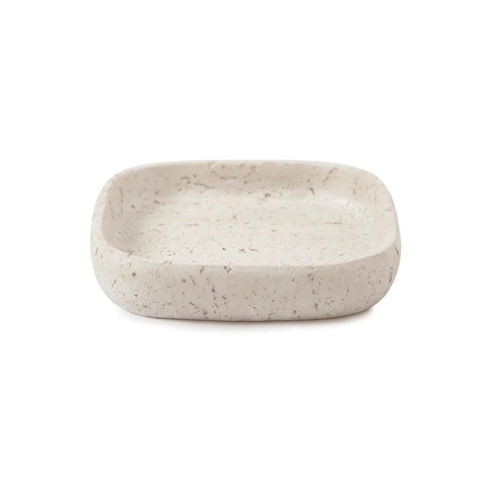 Aman Soap Dish, Ivory