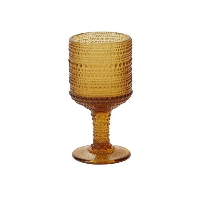 Pomona Wine Glass Amber