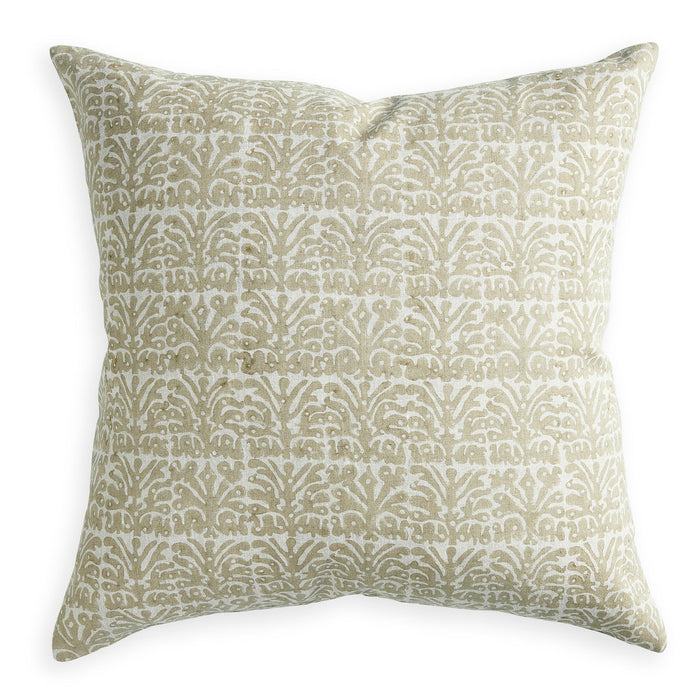 Anjuna Juniper Linen Cushion, 20" x 20"