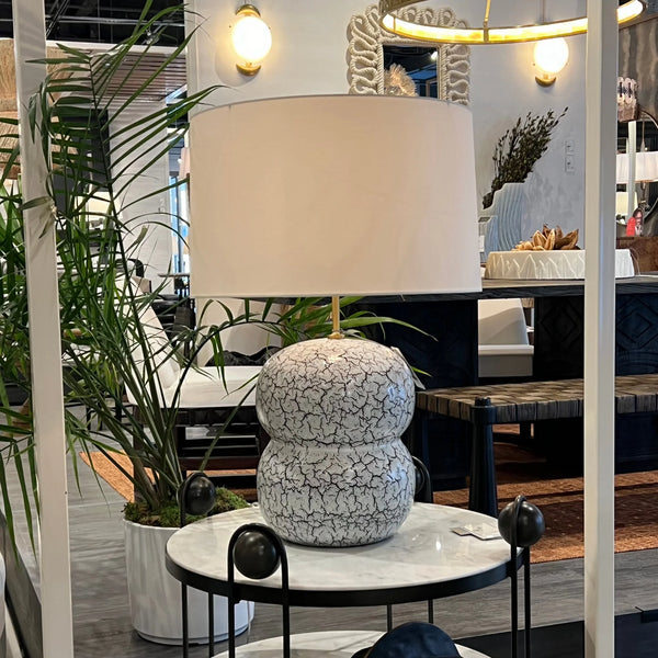 Egret Lamp, 29"H