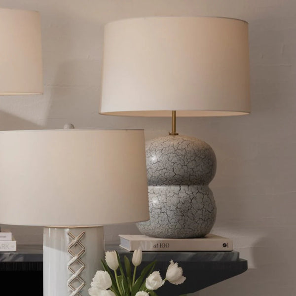 Egret Lamp, 29"H