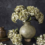 Artificial Hydrangea, Soft Green, 13.39"