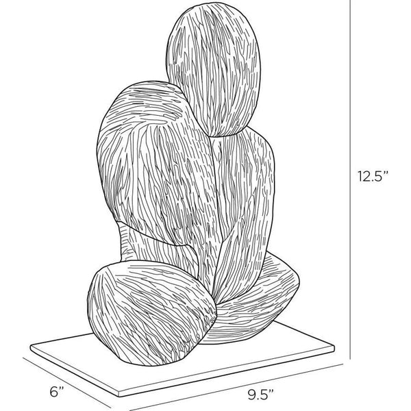 Grissom Sculpture, 12.5"H