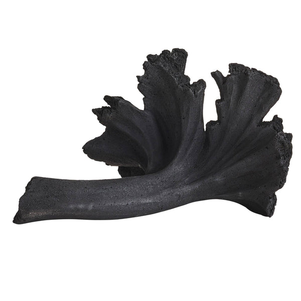 Luca Sculpture - Charcoal, 14.5"W