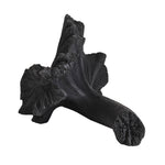 Luca Sculpture - Charcoal, 14.5"W