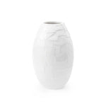 Apsis Vase, Blanc De Chine, 12"