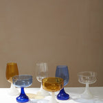 Aurelia Coupe Glass, Ochre