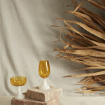 Aurelia Champagne Glass, Ochre