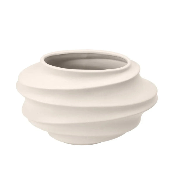 Nazra Wide Vase, 8"H