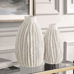 Ivory Ridge Vases, 2 Sizes
