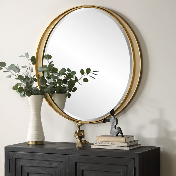 Rhodes Round Mirror, 36"