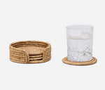 Carmelo Natural Coasters, S/4