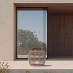 Barcelona Side Table, 27.17"Dia x 21.65"H