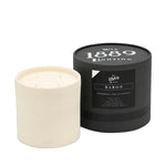 Porcelain Clarisse Candle, 2 Scents & 2 Sizes