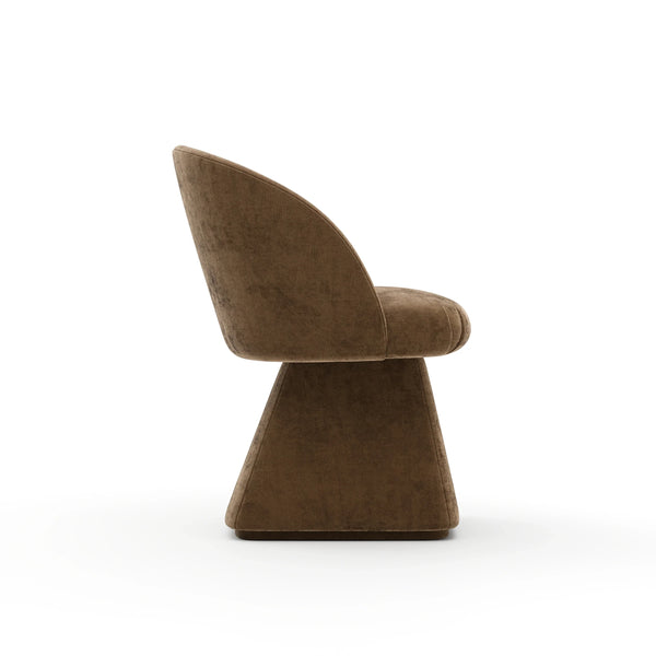 Vuelta Upholstered Dining Chair - Camel