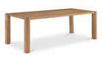 Post Small Dining Table - Natural Oak, 76" W x 36" D