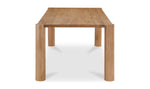 Post Small Dining Table - Natural Oak, 76" W x 36" D