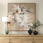 Time to Time Hand Painted Canvas, 50"W x 50"H x 2"D
