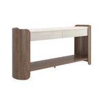 Fleur Console Table, 66.75"W x 16"D x 31"H
