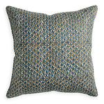 Biarritz Tobacco Linen Cushion, 22" x 22"