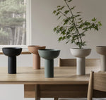Miyabi Ceramic Vase, Green