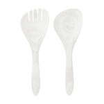 Laney Serving Set - White Swirled