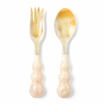 Jasmine Natural/Ivory Swirled Serving Set
