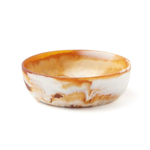 Hugo Serving Bowl - Amber Swirled, 10"Dia