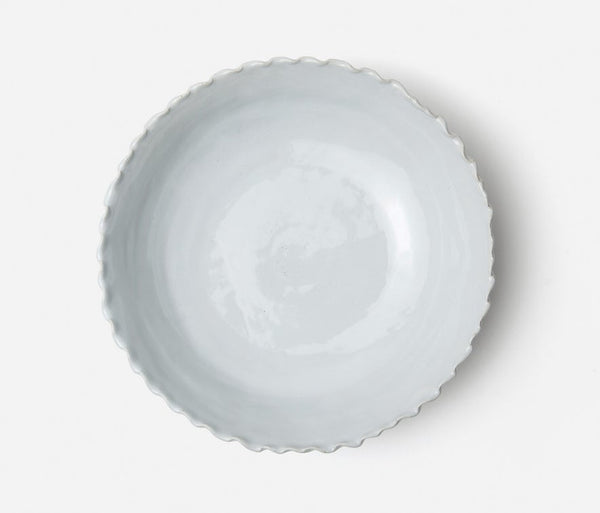 Adina Antique White Serving Bowl