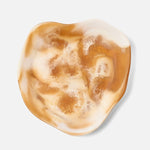 Beatrix Serving Trays - Amber Swirled, 2 Sizes