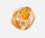 Beatrix Serving Trays - Amber Swirled, 2 Sizes